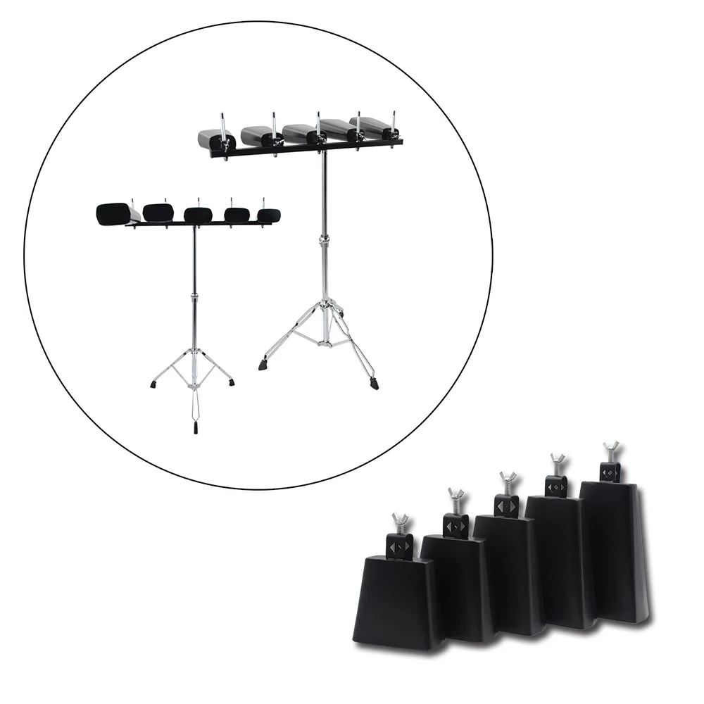 Kuhglocke Hohe Qualität 4/5/6/7/8 Zoll Jazz Trommel Kuhglocke Metall Stahl Cattlebell Kuh Glocke Trommeln Percussion Instrumente Zubehör – Detail 5