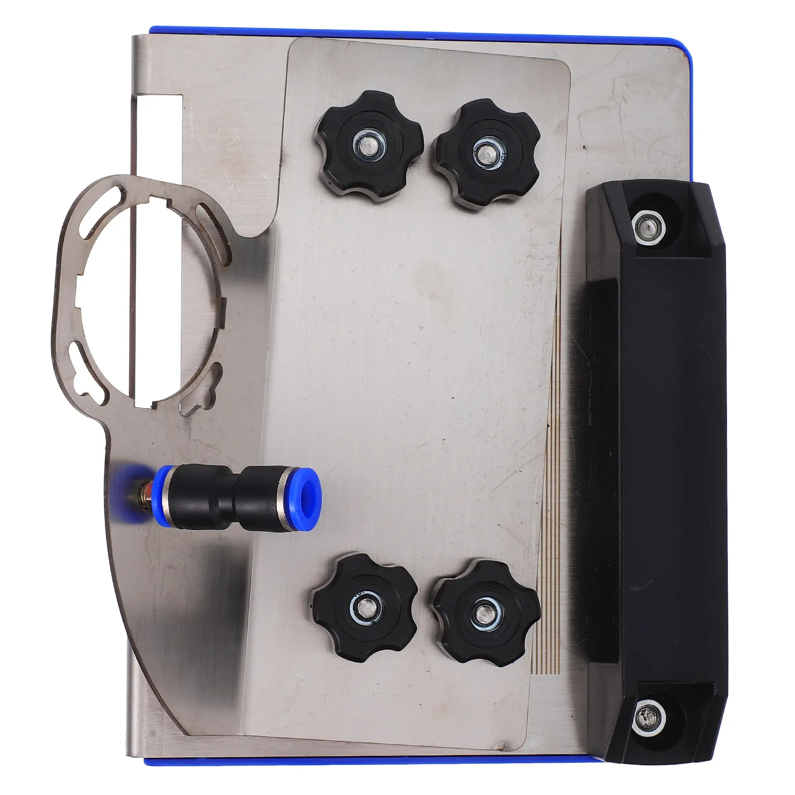 1Set Tile Chamfering Tool for 100Mm Angle Grinder Portable Lightweight Precision Chamfer Rack Compatible with Ceramic Stone