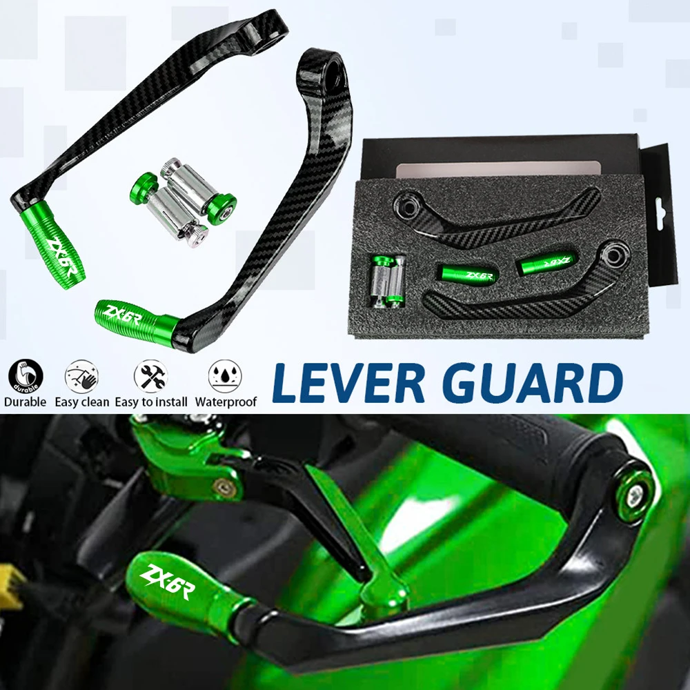 

2022 2021 Motorcycle Accessories For Kawasaki ZX-6R ZX 6R ZX6R 2000-2020 2016 2017 2018 2019 Brake Clutch Lever Guard Protection