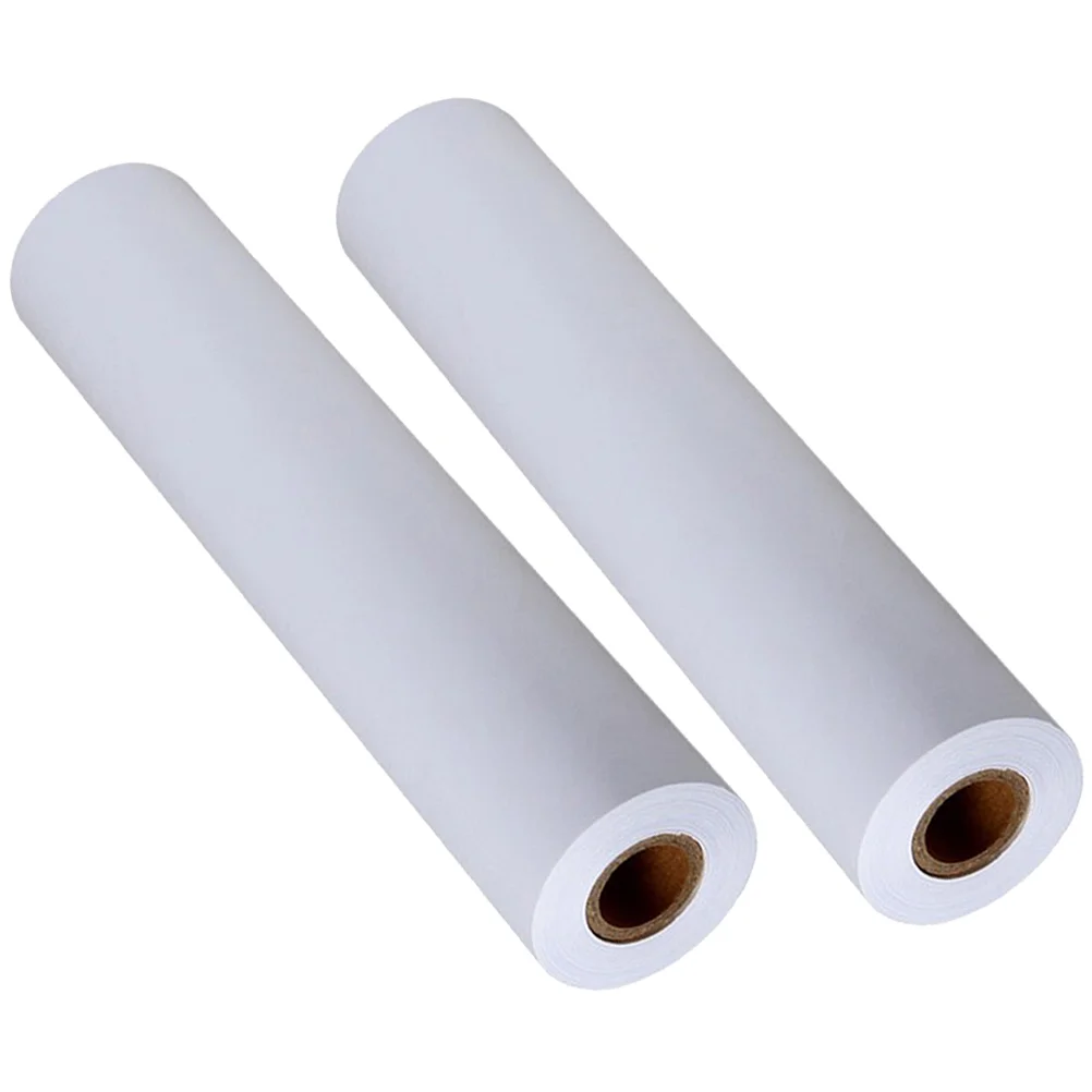 

2 Pcs Sketch Paper Roll Smooth Drawing Paper Kids Artists Ideal for Easel Table Floor Use Perfect for