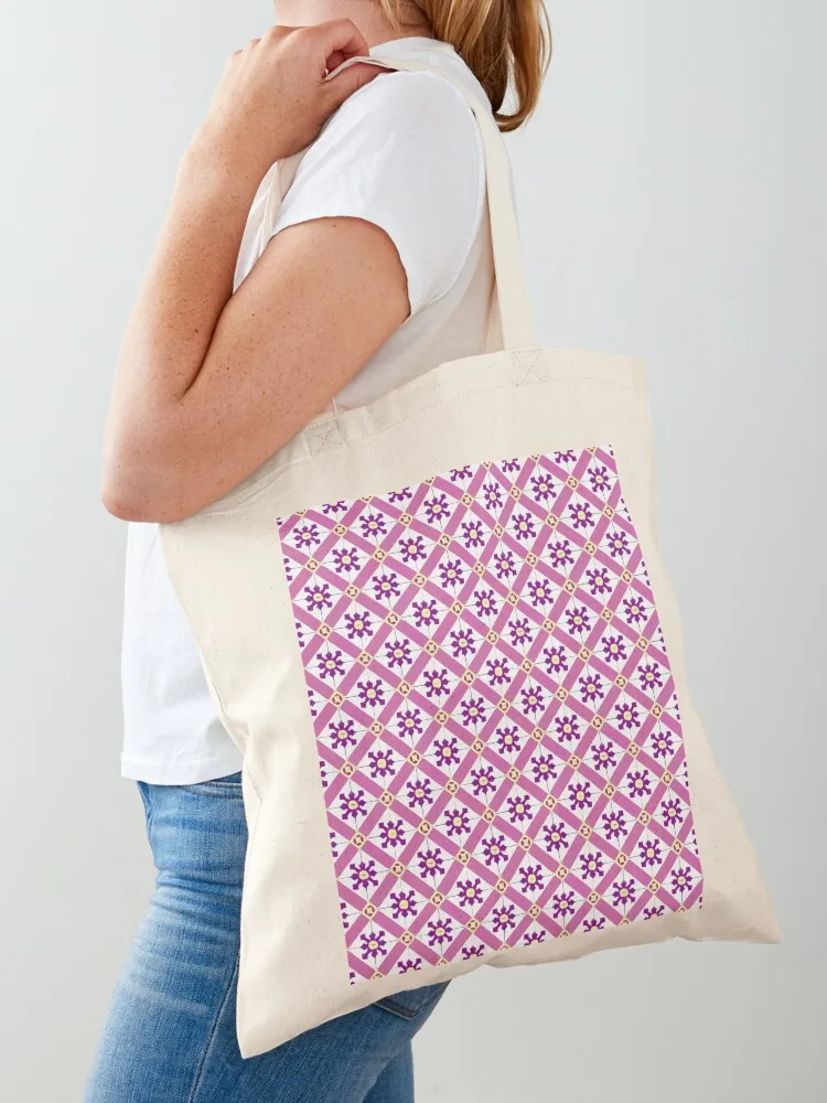 

Floor Series: Thian Hock Keng Tiles 6 Tote Bag Canvas bag for women Women's shopping bag large tote Handbags