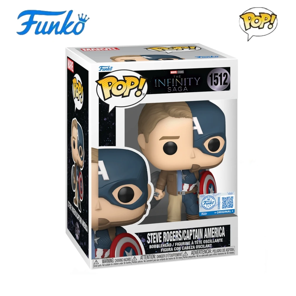 Marvel Figure Spider-Man 3 Steve Rogers/Captain America Peter Parker/Iron Spider Funko Pop Vinyl Figure Limited Edition Toy - Image 6