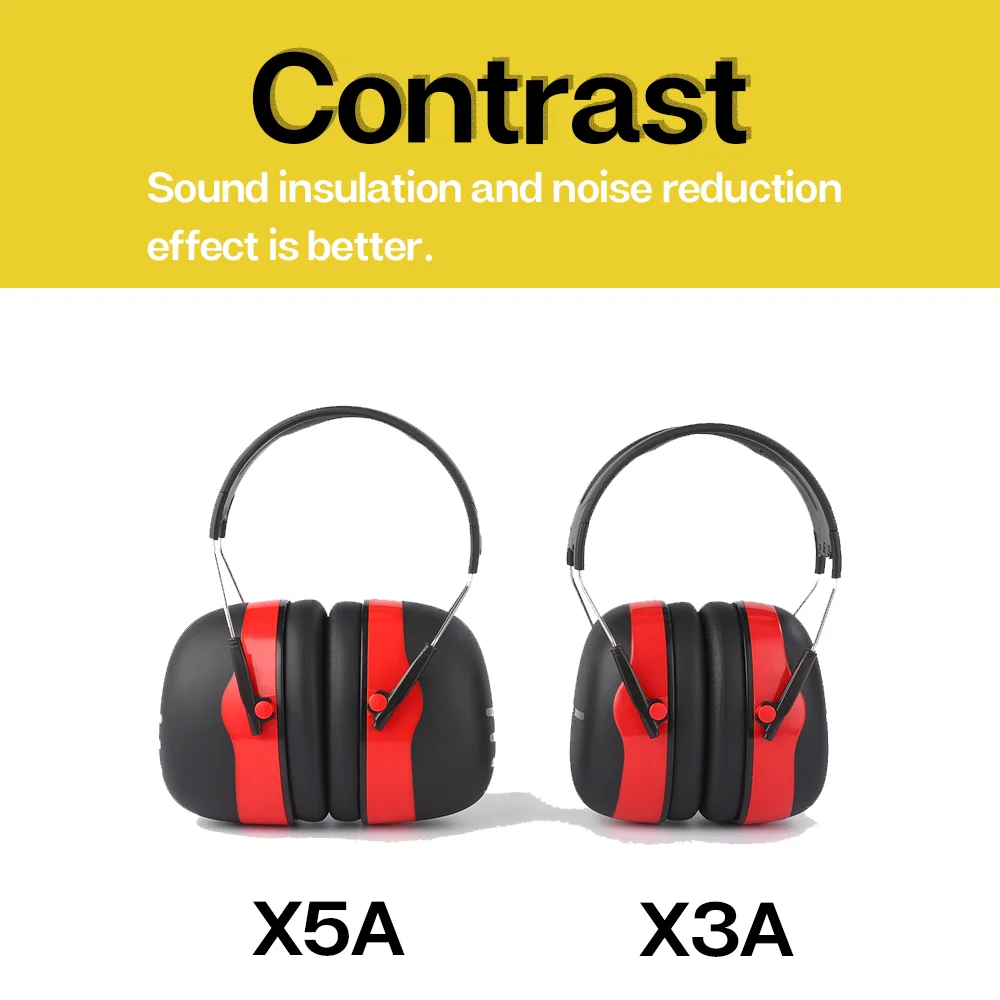 Adjustable Ear Defenders 40db Earmuffs Hearing Protection Ear Defenders Noise Reduction For Work Study Shooting Woodwork Sport