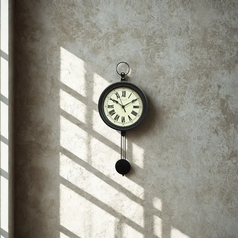 

Vintage Design Wall Clock Office Quiet Decoration Bedroom Luxury Wall Clock Living Room Wandklok Home Decorations Item