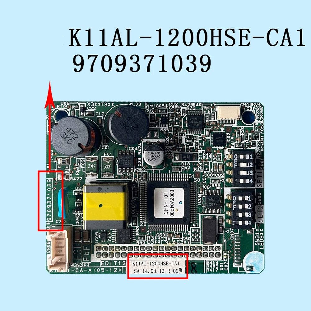 

Оригинальная плата питания материнской платы K11AL-1200HSE-CA1 9709371039 для кондиционера Fujitsu
