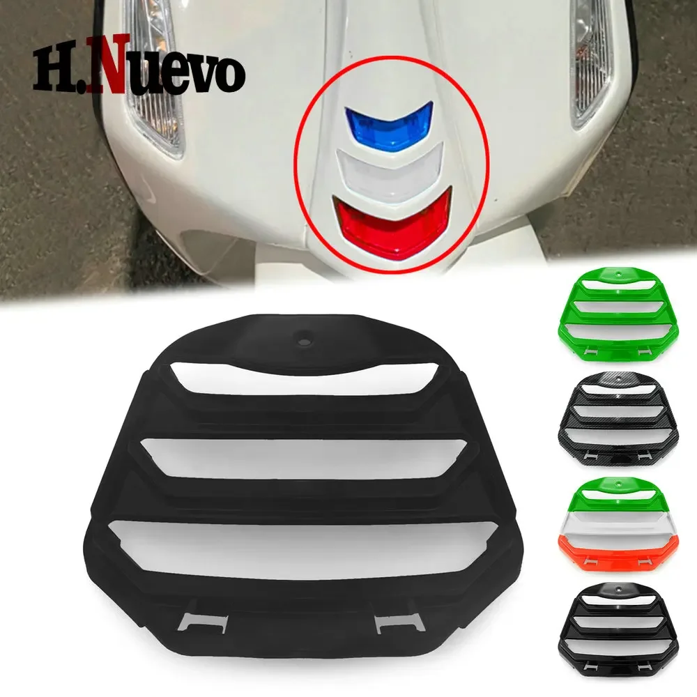 

Motorcycle For Vespa GTS/Super 125 300 2023 2024 GTV HPE Horn Cover Inlay Tie Grill Cover ABS Fairing Accessories