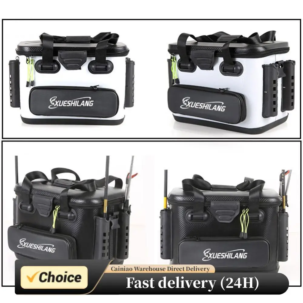 

EVA Fishing Lures Hook Box Multifunctional Fishing Hook Stop Beads Box Portable Sticker Design with Handheld Outdoor Accessories