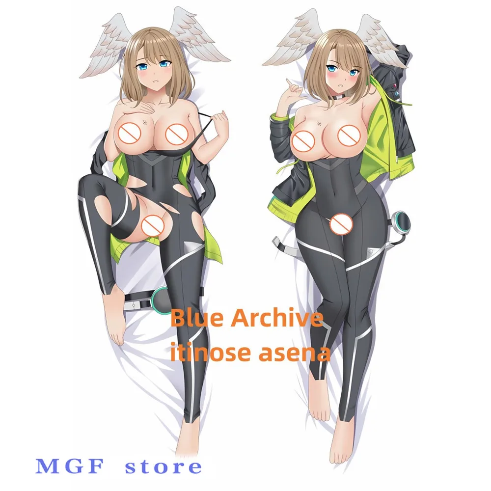 

Dakimakura Anime Pillow Case Blue Archive Double-Sided Print Of Life-Size Body Pillowcase Gifts Can Be Customized