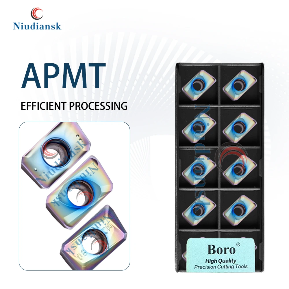 

Фрезерное лезвие из закаленной стали APMT1135PDER-XM APMT1135PDER-H2 APMT1135PDER-M2 TF618 Токарный станок с числовым управлением Красочные инструменты для лезвий