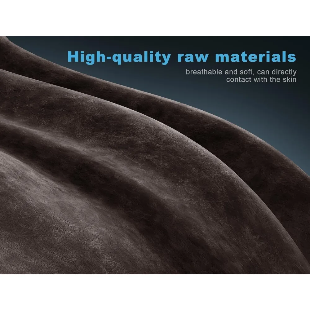 كرسي ألعاب جلدي مسامي مع وسادة زنبركية للجيب، كرسي مكتب مريح عالي الظهر مع مسند للرأس، مثالي للكمبيوتر #5