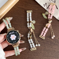 18mm 20mm 22mm Girls Slim Resin Strap for Huawei GT5 Pro 42mm 46mm Women Bracelet for Samsung Galaxy 7 44mm 40mm Luxury Bracelet