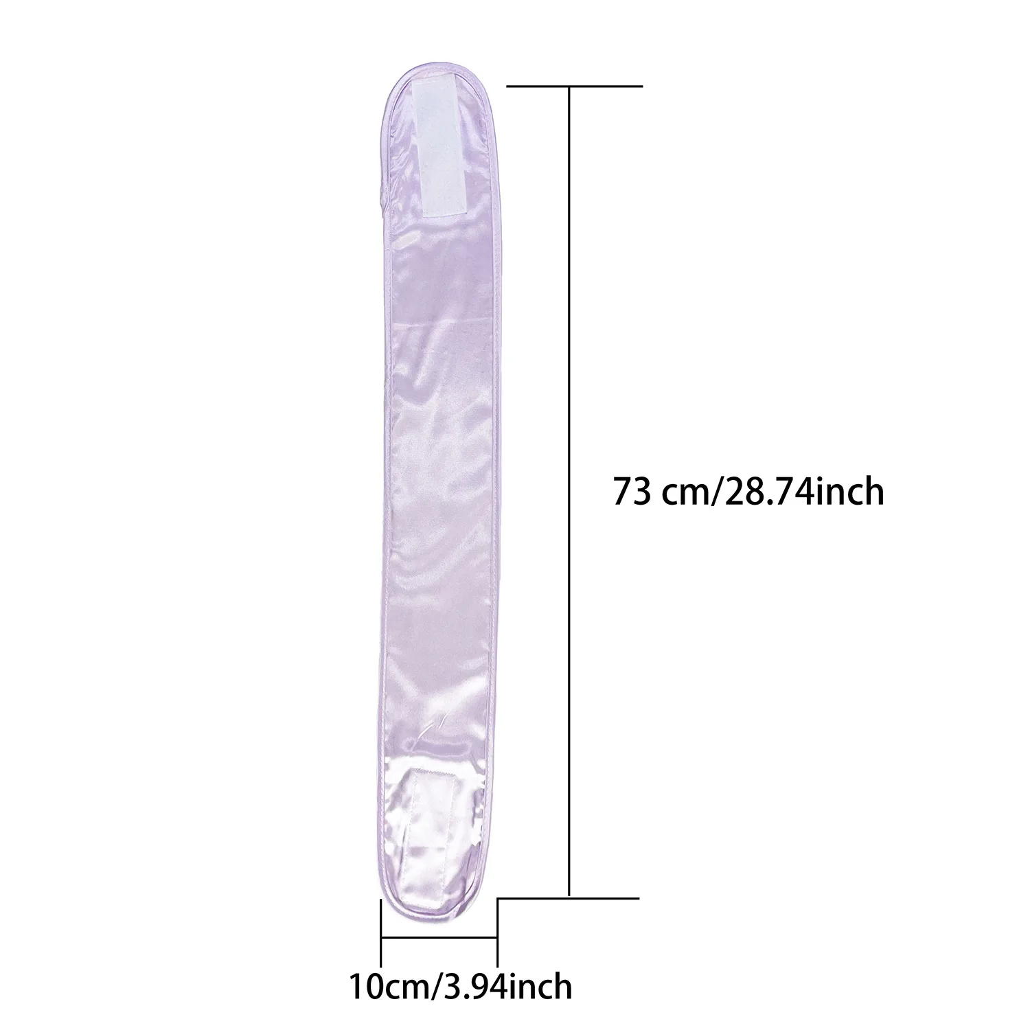 Seidiges, verstellbares SPA-Stirnband für Damen, ideal zum Waschen des Gesichts, für das Baden und zum Schminken, weiches Handtuch-Stirnband, Haaraccessoire. – Detail 2
