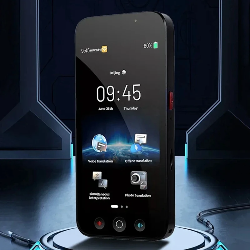 D8 penerjemah cerdas Offline 18 bahasa, perangkat translasi suara AI translasi foto Online 144 bahasa-WMAN