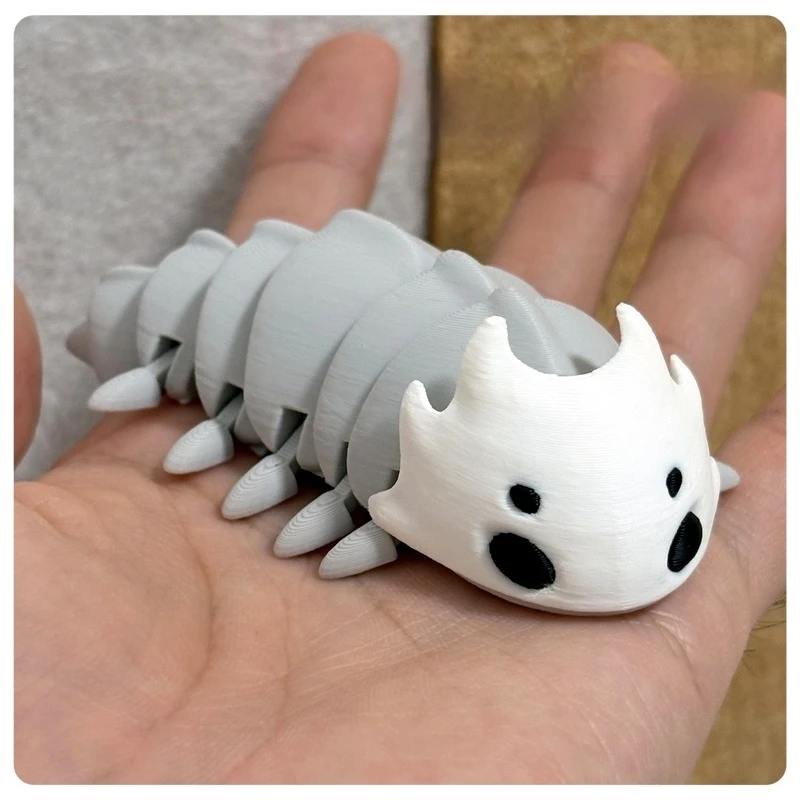 

3D Printed Joint Toy Model Hollow Knight Silk Song Souvenir Bell Beast Haji Clock Collectible Action Figure Handmade Artwork