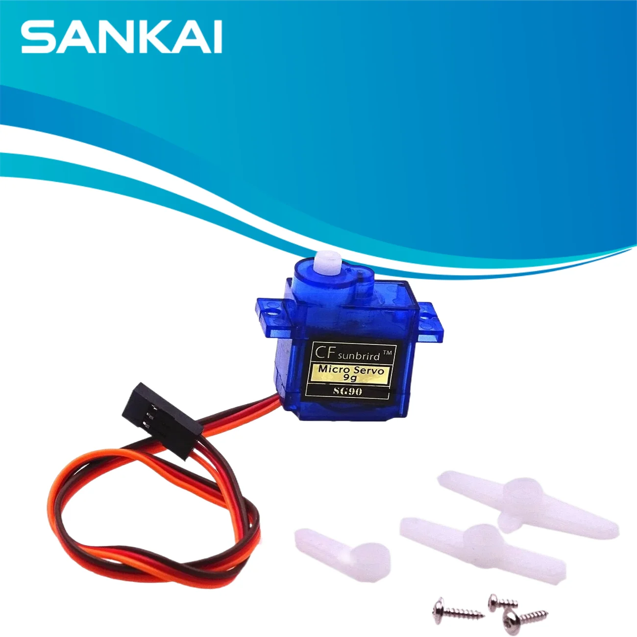 SG90 9g Mini Servo 180/360 Degree 0.1s/60° High Speed for RC Car Airplane Helicopter Boat Robot DIY