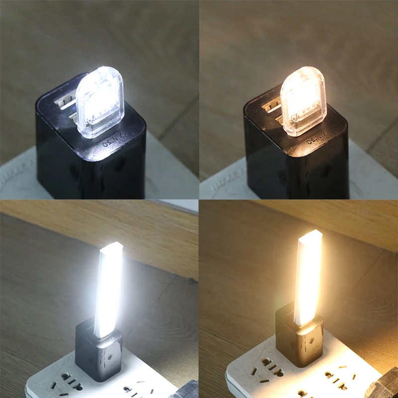 Lampka LED USB Ultra jasny lampa do czytania lampka nocna 2/10/20 Led do notebooka