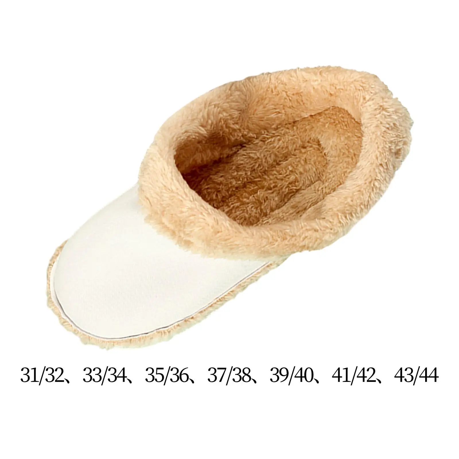 Winter Slippers Insoles Comfortable Breathable Warm Birthday Gift Replace Inserts for Bedroom Living Room Dorm Indoor Girlfriend