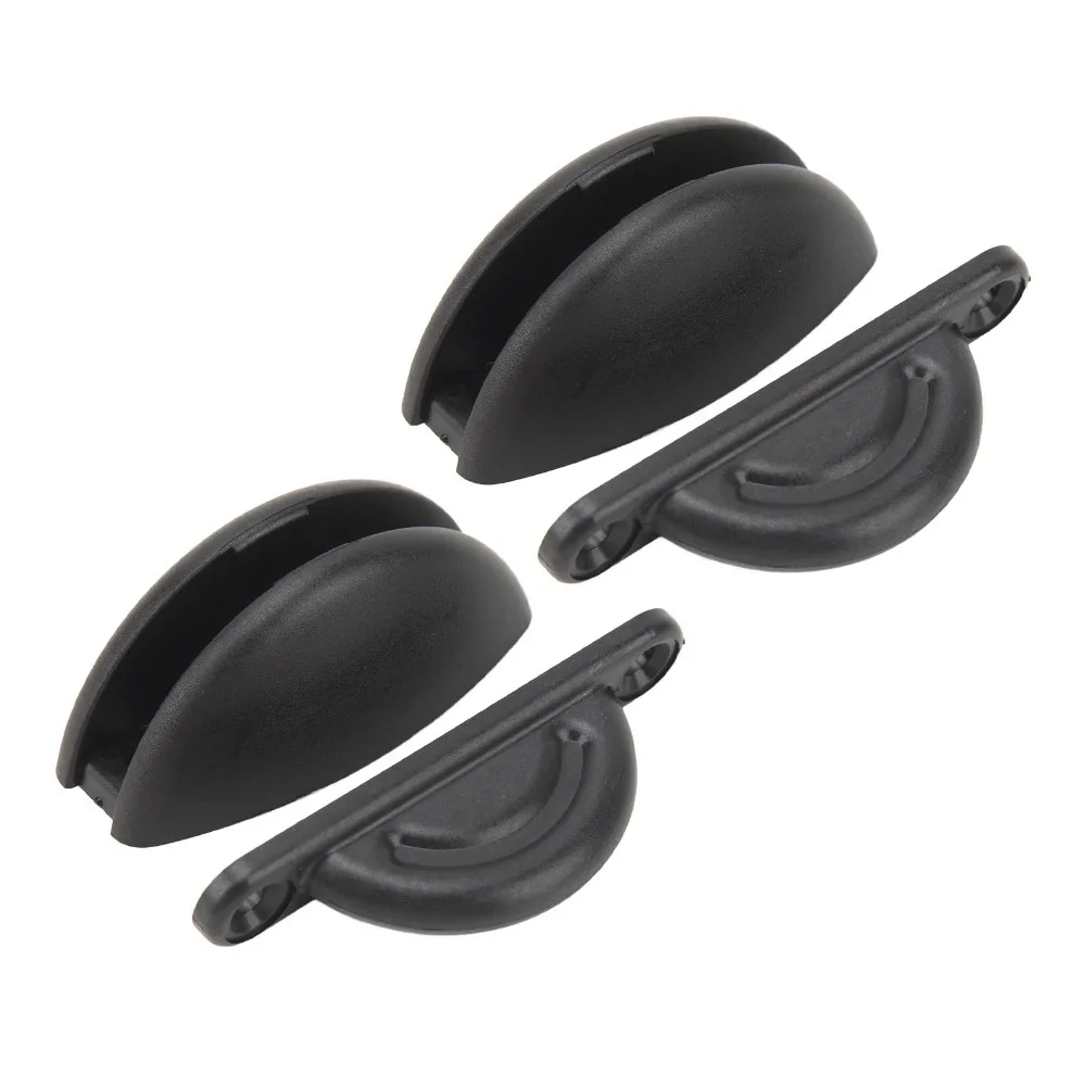 

2pcs Black RV Door Retainer Kit Arc Shape White RV Door Holder Catch Holder Camper Door Retainer Motorhome