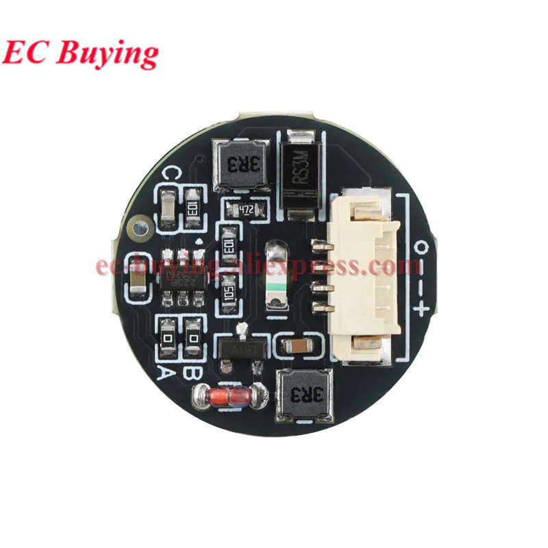 1Pc-10Pcs Touch Button Switch Sensing Module 3V-30V Momentary/Self-Locking Single-Button Bistable Touch Switch 3/4-Wire LED view 3
