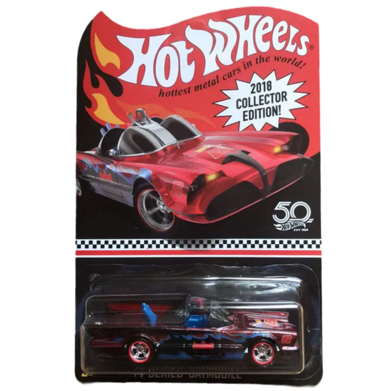 Hot Wheels-Conjunto de Colecionador Premium Carro de brinquedo, 50 ° Aniversário, 2018, 2019, 2020, Edição de Colecionador, BMW, Ford, Nissan,