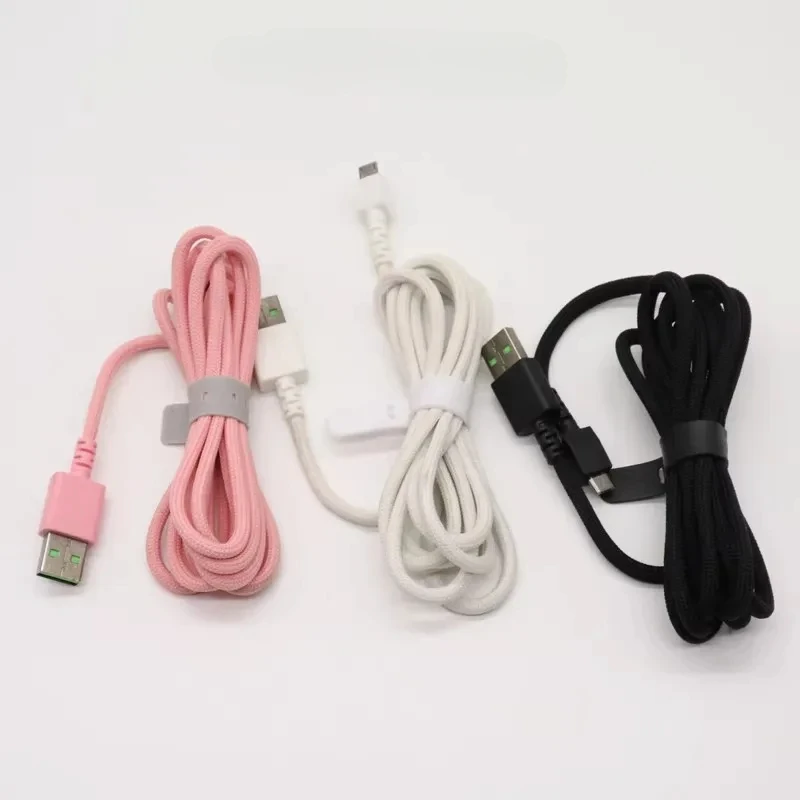 Cable de ratón con cargador USB Original para Razer Basilisk DeathAdder V2 Pro Viper Ultimte Hyperspeed, ratón inalámbrico más ligero para juegos