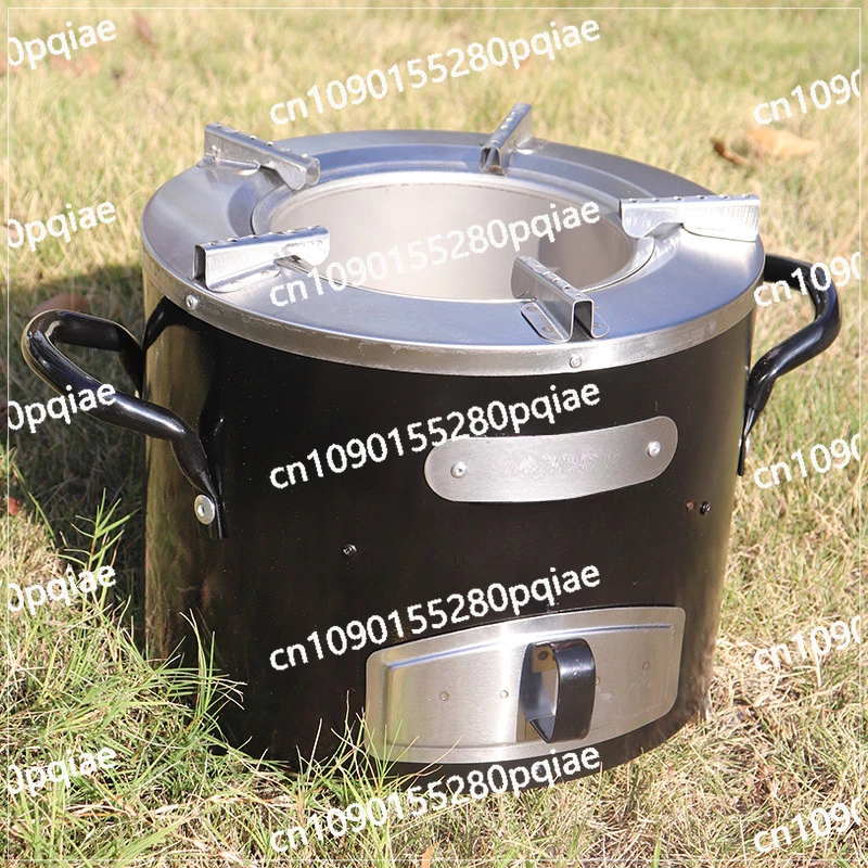 Stainless Steel Household Firewood Stoves, Cooking Firewood Stoves, Multifunctional Picnic Stoves