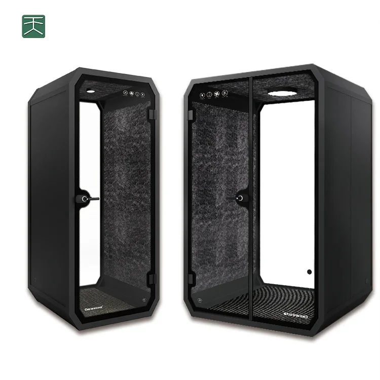 TianGe Good Ventilation Broadcast Recording Studio Vocal Isolation Drum Sound Proof Phone Booth