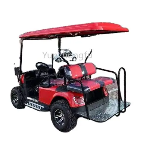 4 Passengers Rough Terrain 2+2 Seats Off Road Golf Cart Off-road Golf Cart Electric Cross Country Golf Cart Electric