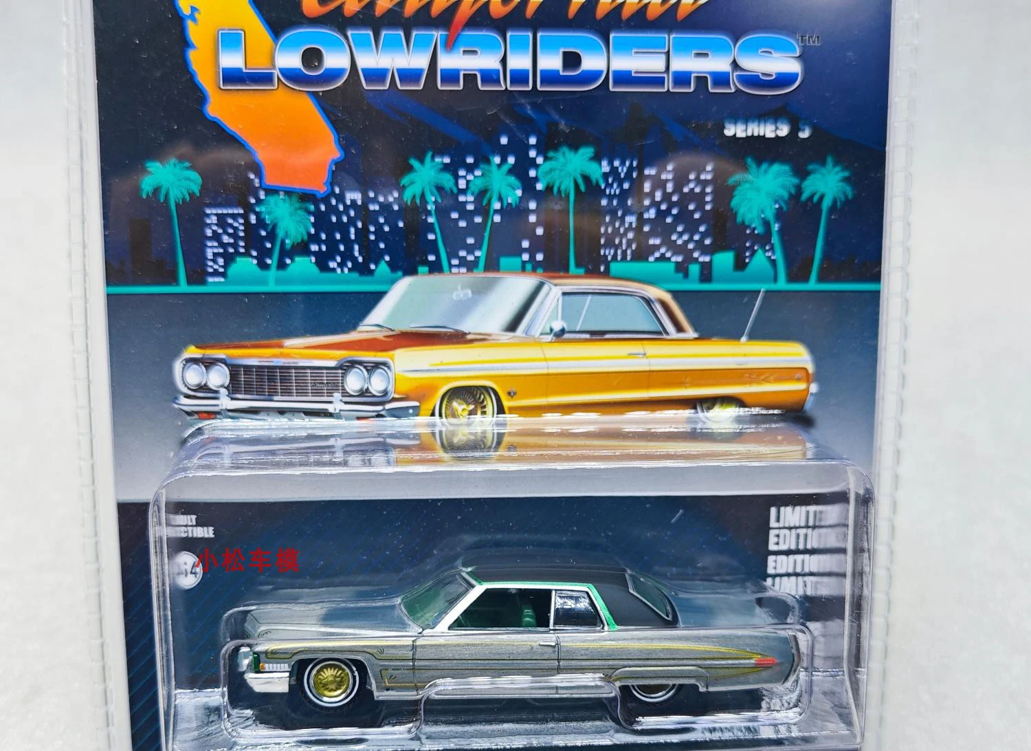 GREENLIGHT 1:64 1971 COUPE DEVILLE Collection die cast alloy car model decoration gift