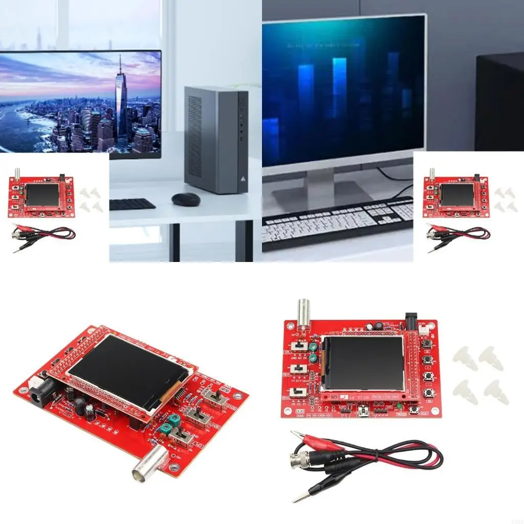 

C90F Fully Assembled Oscilloscope High Accuracy, 1Msps Real Time Sampling, 12 Bit Resolution