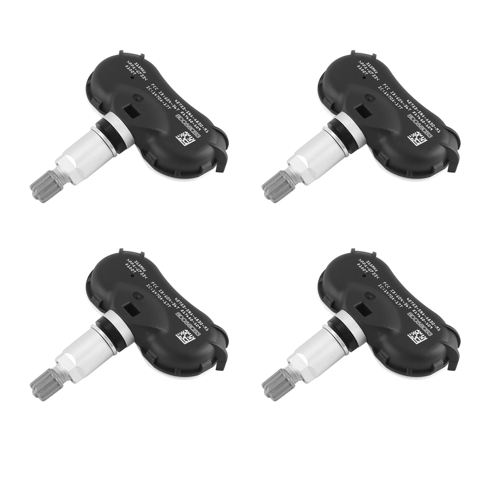 Set of 4 Tire Pressure Sensor TPMS 42753--A830-M1 for