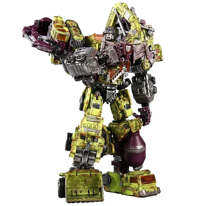 NBK Devastator Battle Damage Ver G1 Transformation GT Action Figure Toys Combiner Model JINBAO Deformation Car Robot Dolls Gifts