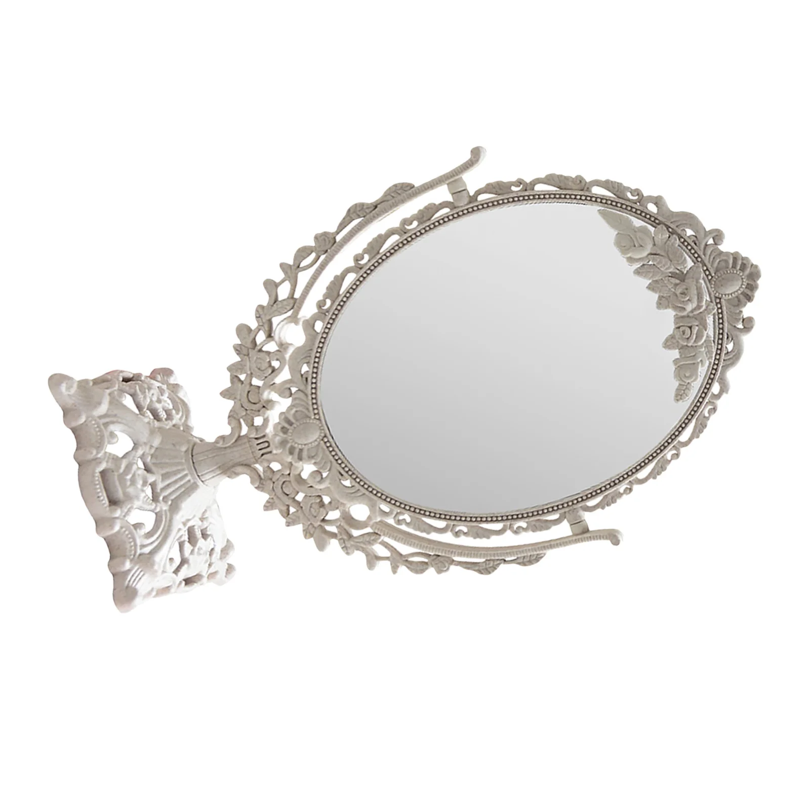 Vanity Mirrors Vintage Makeup Tabletop Compact for Women Cute Desk Retro