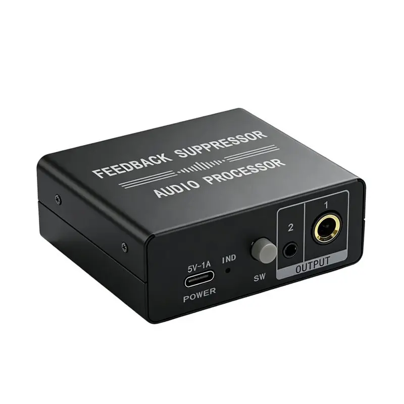 

A73E - Устройство подавления обратной связи с одной кнопкой и интеллектуальный аудиопроцессор без потерь для профессиональной обработки звука