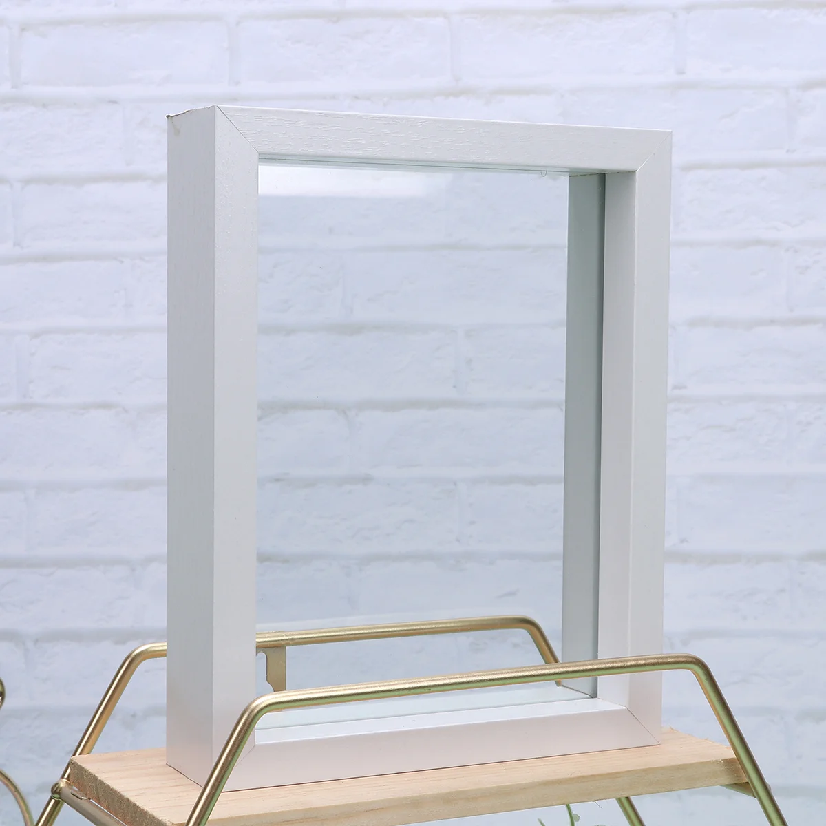 

Plant Specimen Photo Frame 7 Inch Double Sided Glass Display Box For Leaves Flowers Specimen Holder Table Decor Frame For