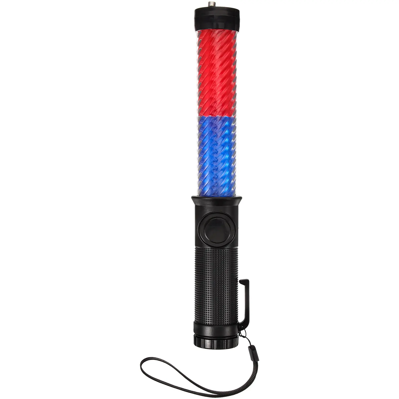 1Pcs Traffic Safety Beacon LED Light 30Cm Portable Roadside Signal Baton with Magnet Hook Waterproof for Emergency Outdoor Use