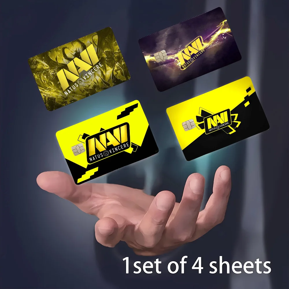 N-Natus Vincere Film Skin Aufkleber Klebeband für Bank Kredit- und Debitkarte, personalisierte Kreditkarten-Schutzaufkleber