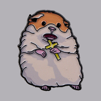 Cute Hamster Enamel Pin Cute Mouse Brooch Pines Lapel Pins Badge on Backpack Clothing Accessories Animal Jewelry Birthday Gifts