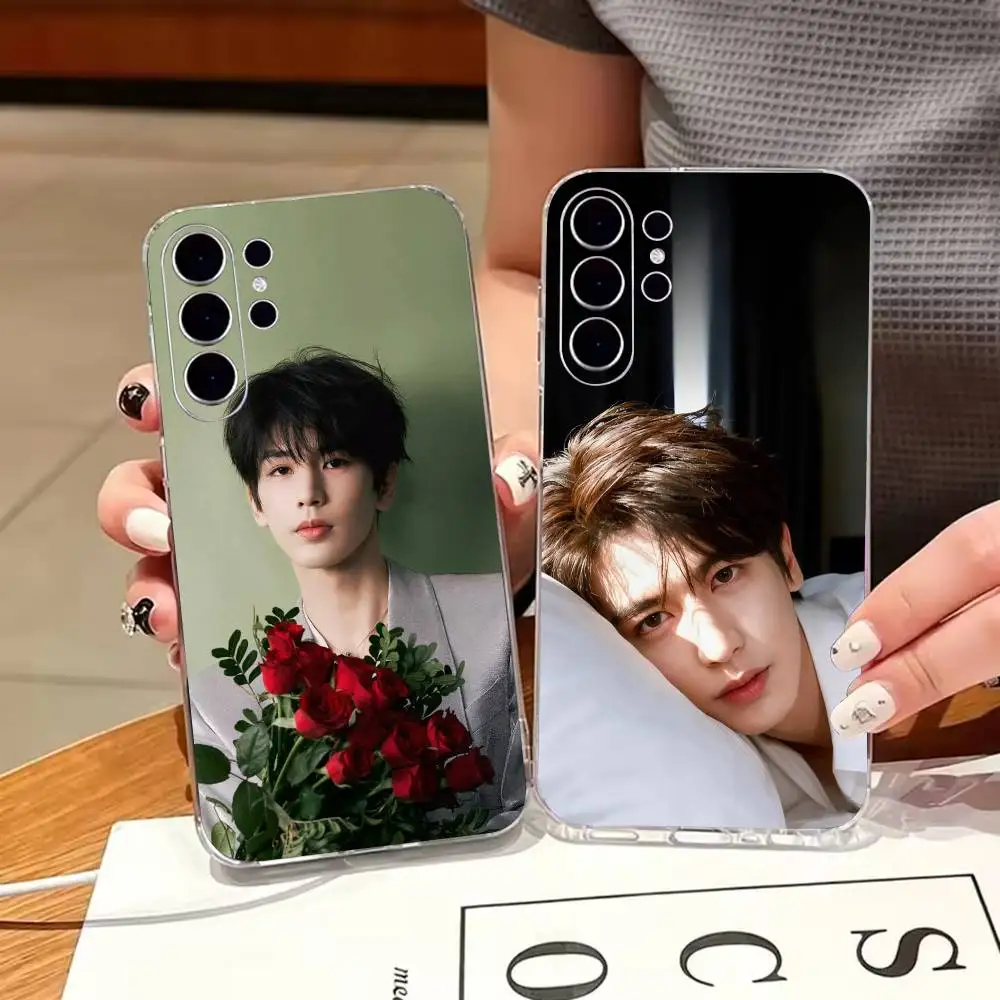 Chinese Actor Zhang Linghe Phone Case Silicone Soft for Samsung S25,S24,S21,S22,S23,S30,Ultra,S20,Plus,Note,10Cover