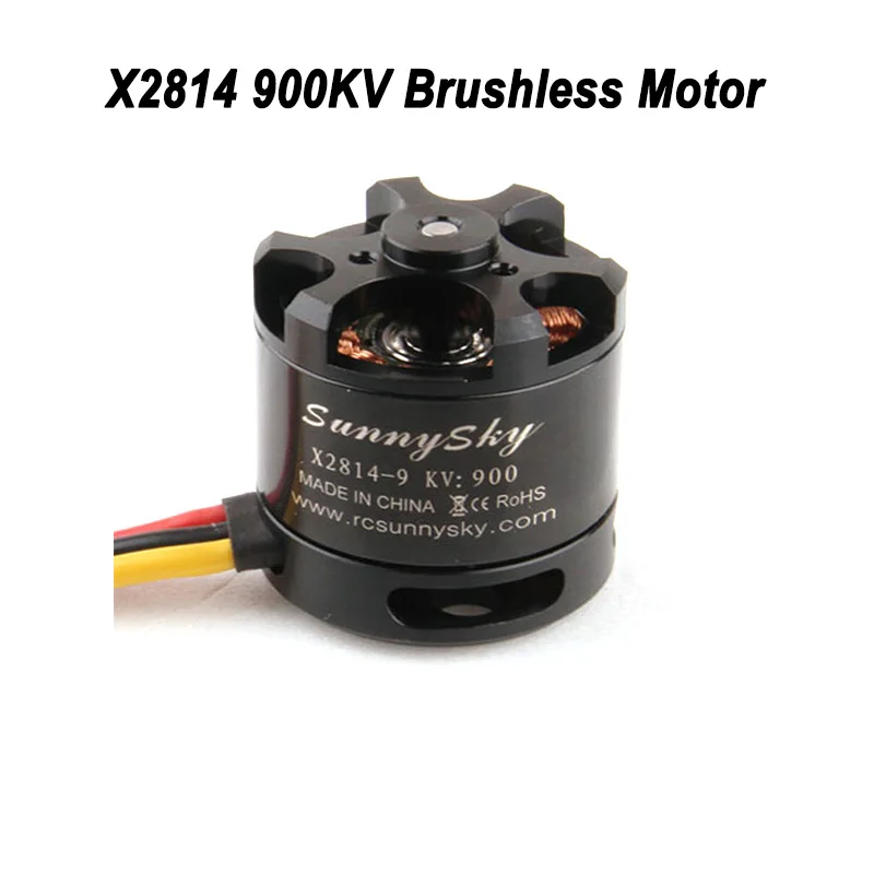 

SunnySky X2814 900KV 1000KV 1100KV 1250KV 1450KV Outrunner External Rotor Brushless Motor for RC Aircraft Quadrocopter Model