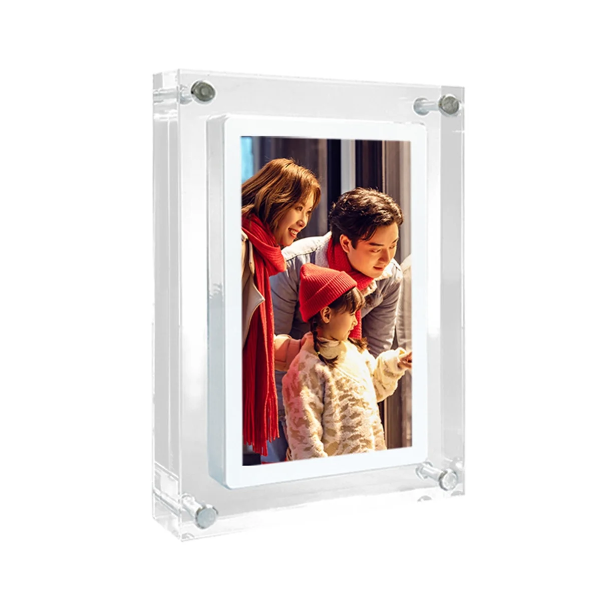 5 Inch WiFi Cloud Touch Digital Picture Frame - 32GB Storage with USB Connectivity -Y18A