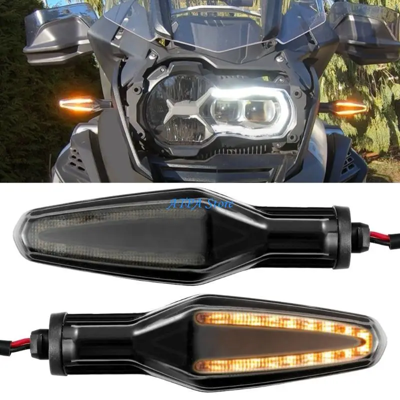 

U13C 12V Светодиодный мотоцикл Индикатор поворота Индикатор световой лампы AMBER для R1250GS/ADV S1000R