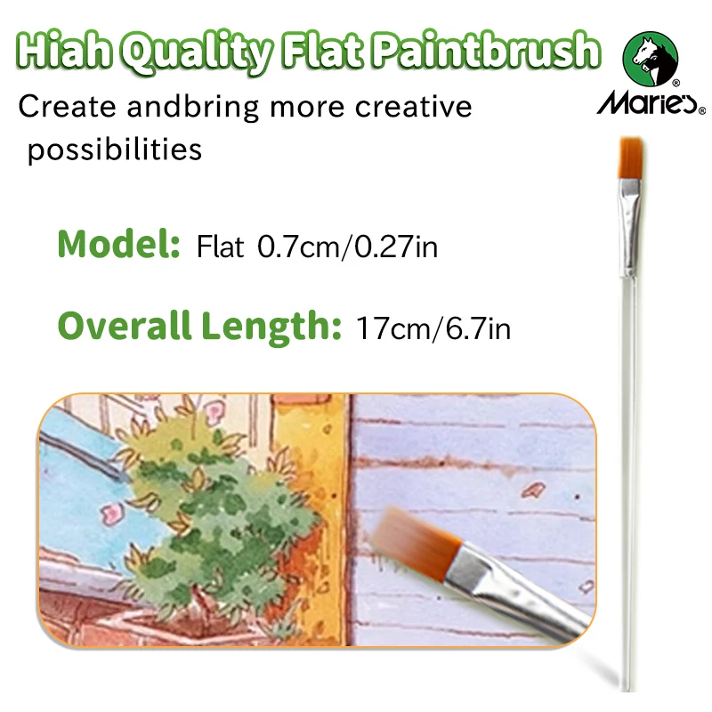 Set di colori ad acquerello Marie da 12 colori, tubi da 5 ml, eccellente trasparenza e colori vivaci per adulti, artisti, escuristi