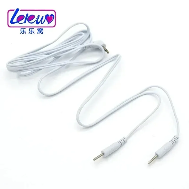 Stimulation Therapy Massager Electric Shock Wire Electrical Set Electro Cable To Connect DIY Electric Couple Sex Toy Accessories