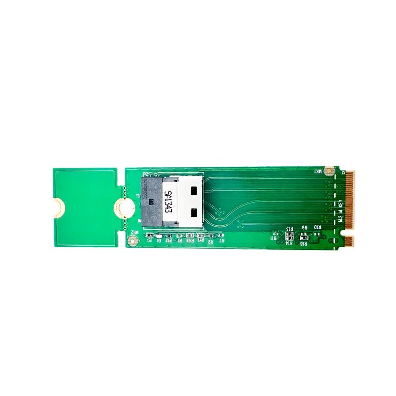 Imagem -02 - Adaptador M.2 Pcie 4.0 para Slimsas Sff8654 x4 2280 Xic 2445