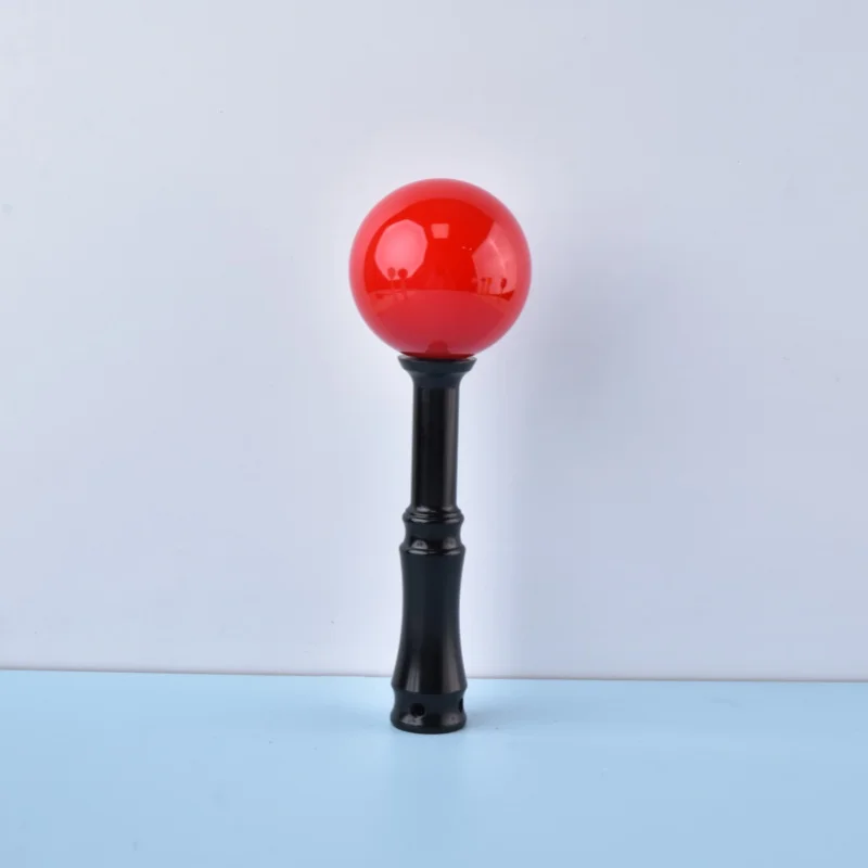 Universal Manual Gear Shift Head And Rod Combination Car Modification Pure Color Ball Shaped Metal Gourd Straight Rod Extension