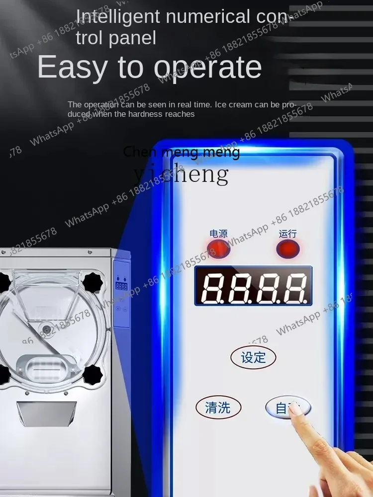 Hot sales Ice Cream Machine Commercial Full-Automatic Manual Big Production Mung Bean Soup Cow's Milk Ice Cream Ball