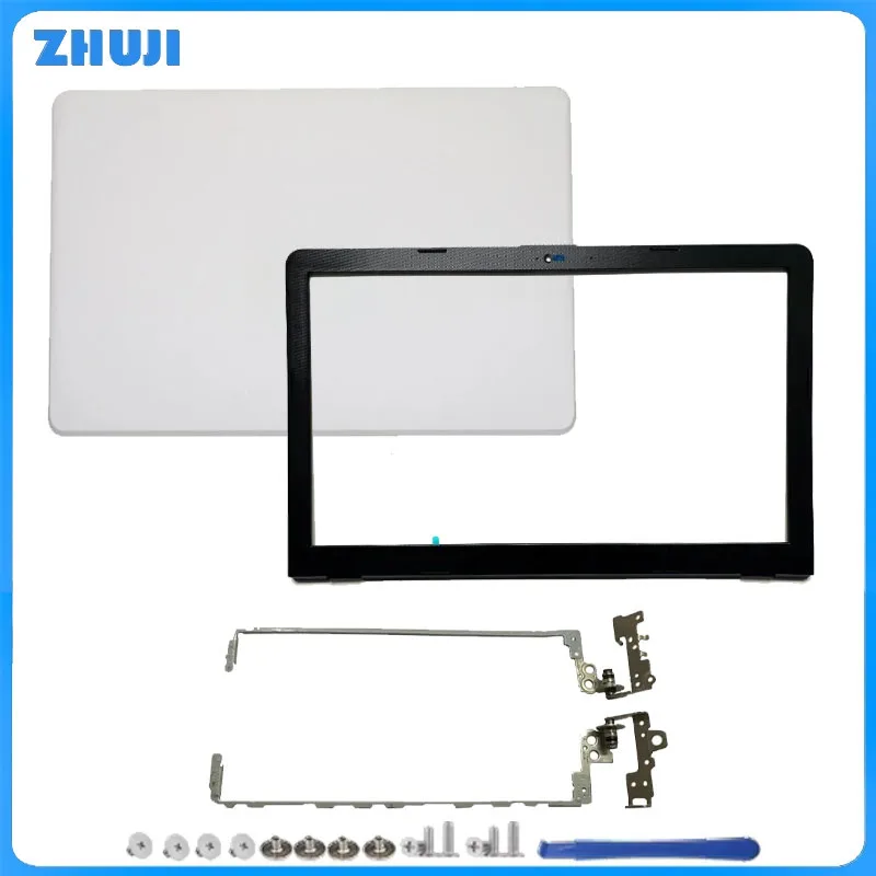 

New For 15-BS 15-BW 15-BU 15-BR 15Q-BU 15T-BR 15T-BS LCD Back Cover/LCD Front Bezel/Hinges Cover White