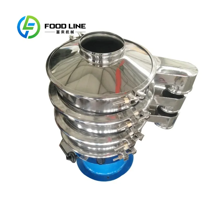 

Customized Direct Supply Rotary Vibrating Screen Sieve Machine with CE Certificate, Flour Sieving Machine