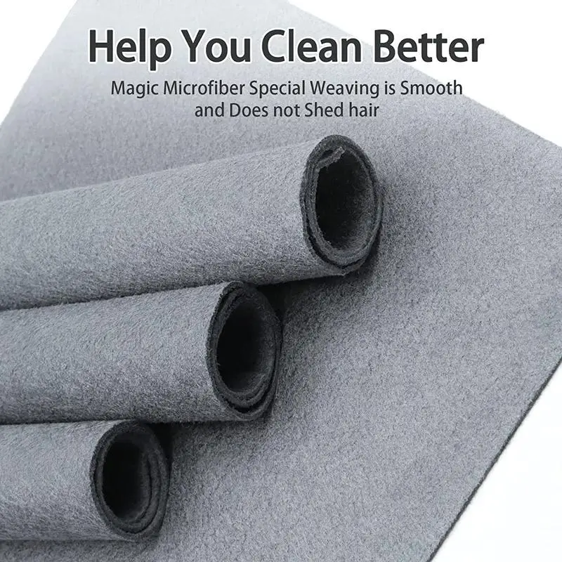 1/3/5/10PCS Thickened Magic Cleaning Glass Cloth Reusable Microfiber Cleaning Cloth All-Purpose Towels for Windows Mirror Car